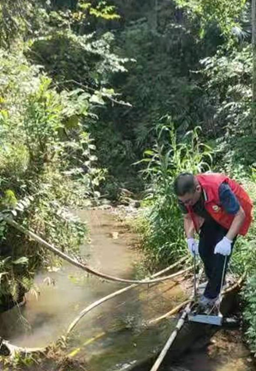 湖南武冈：22名志愿者深入农村开展生态保护宣传行动