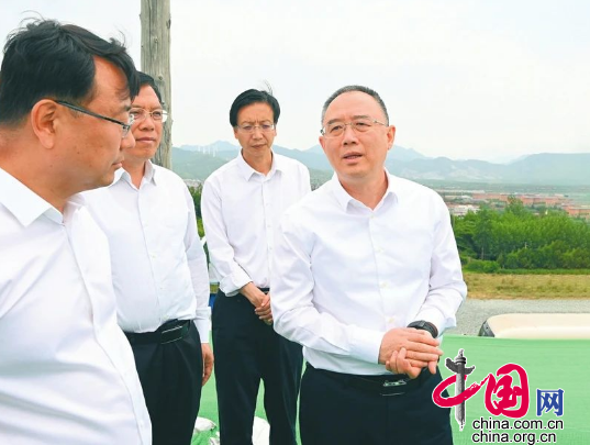 山西省委副书记、省长金湘军调研黄河流域生态保护工作